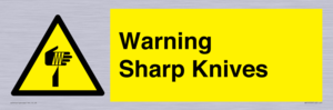 Warning Sharp Knives